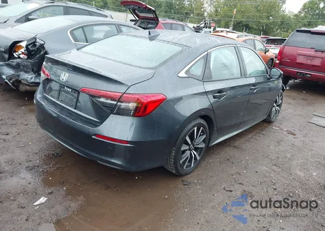 2024 Honda Civic Ex z USA, uszkodzony, nr VIN 2HGFE1F74RH311320